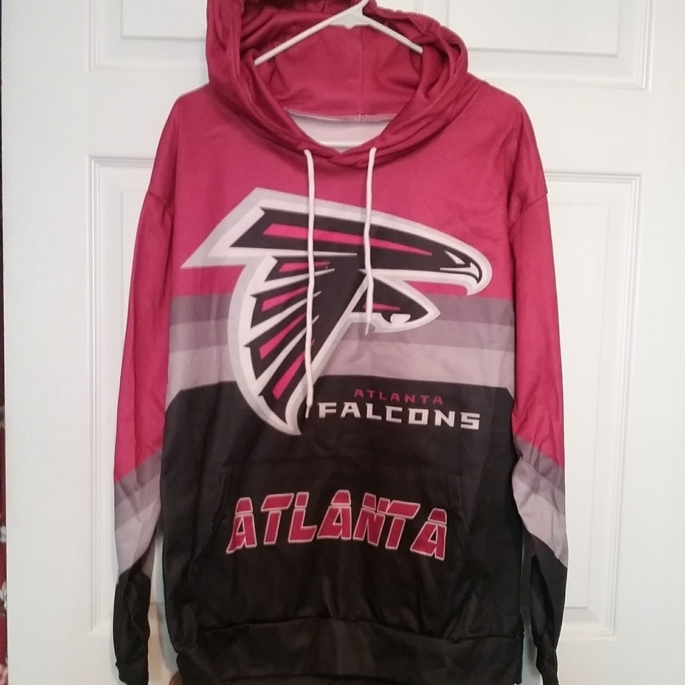 Brand new Atlanta Falcons size large hooded sweatshirt